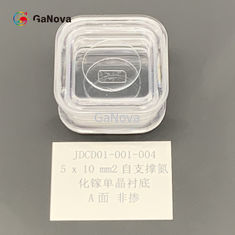 TTV ≤ 10μm A-Face 無ドーピング N型自由立体 GaN シングルクリスタル基板 抵抗性 0.1 Ω·cm 電力装置/レーザー W