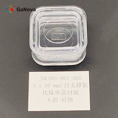 5*10mm2表面Un-doped nタイプの支えがないGaNの単結晶の基質の抵抗&lt; 0.05 Ω·cm力装置/レーザー