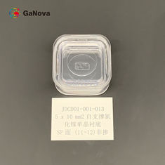 電力装置 5x10mm2 無ドープ N型自由立体GANシングルクリスタル基板 抵抗力0.1 Ω·cmとBOW 10μm以内