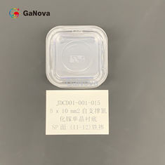 5*10mm2 SP表面（11-12） Un-Doped SIタイプの支えがないGaNの単結晶の基質の抵抗&gt; 10 ⁶ Ω·Cm RF装置