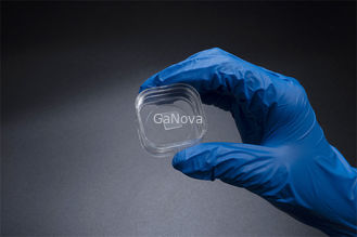 厚さ 350 ±25 µm 10 X 10.5 mm2 自立型 GaN 基板