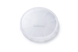 4 インチ青色 LED GaN エピタキシャル ウェーハ C 面フラット サファイア