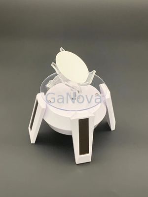 フラットエッジアングル 16mm パターン化サファイア基板前面
