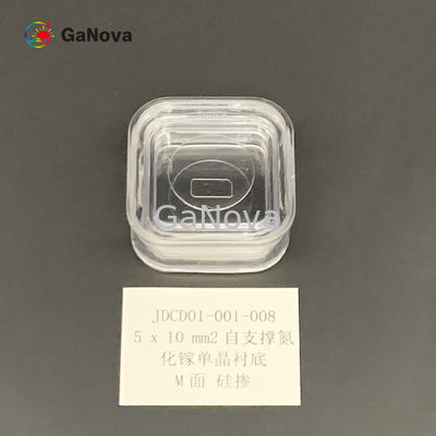 5*10mm2 M表面Un-Doped Nタイプの支えがないGaNの単結晶の基質の抵抗&lt; 0.05 Ω·cm力装置/レーザー