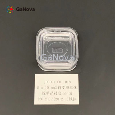5x10mm2 Sp 面 Gan エピタキシャルウェーハ Un Doped Si タイプ Gan 単結晶基板