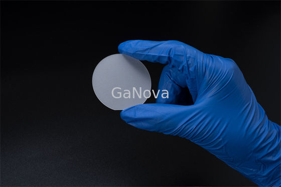 12.5mm 2inch支えがないN GaN EpiのウエファーSiは添加した
