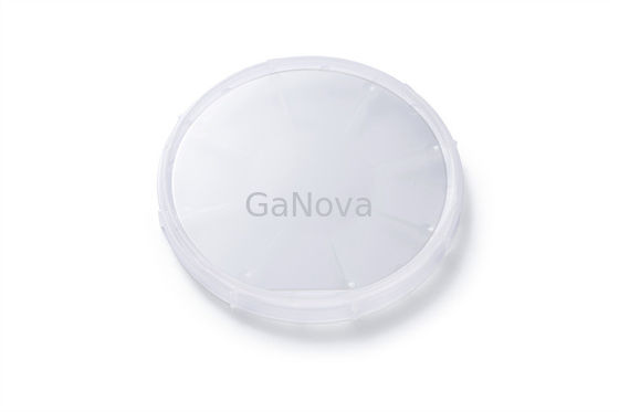 4 インチ青色 LED GaN エピタキシャル ウェーハ C 面フラット サファイア