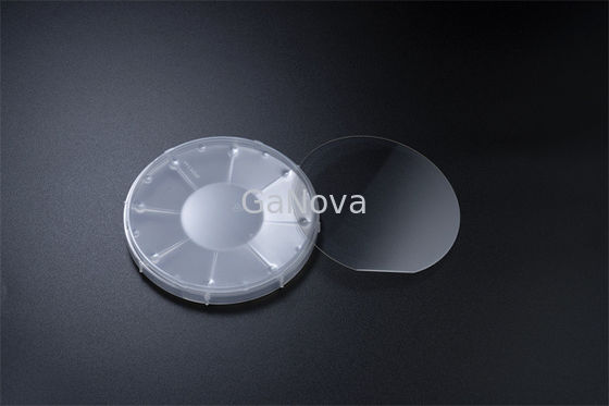 100mm 4はサファイアSSPの厚さ5um - 6umの青いLED GaNのエピタキシアル ウエファーをじりじり動かす