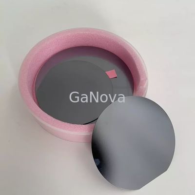 51mm 2インチ GaAsウェーハ アンドープ基板 IF長7mm