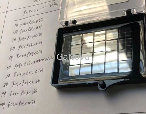 JDCD05-001-004 3*3mm2*0.5mm 電子グレード単結晶ダイヤモンド、N含有量